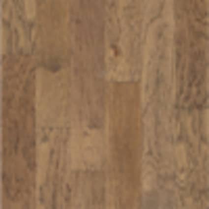 QuietWarmth 3/8 in. Shadow Valley Hickory Quick Click Engineered Hardwood Flooring 5.38 in. Wide